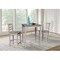 International Concepts 30 in. x 30 in. Counter Height Table with 2 Emily Counter Height Stools - 3 Piece Set K09-3030-S6172-2 - alternate 1